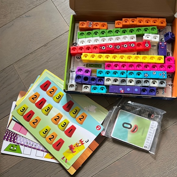 Number blocks cubes . - Picture 2 of 3